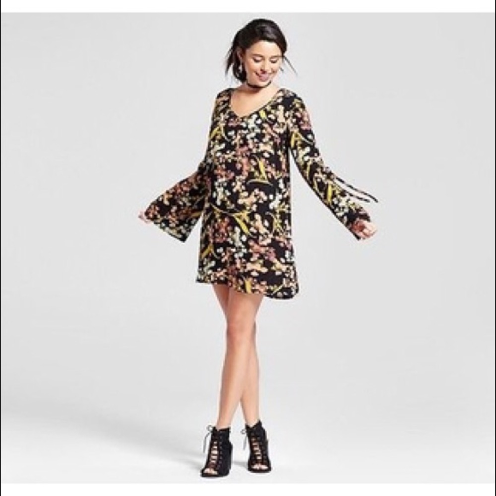 Bell Sleeve Dress